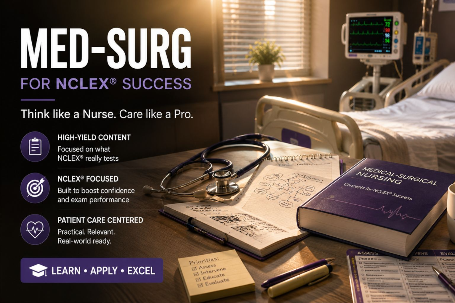 Medical Surgical Nursing NCLEX course preview